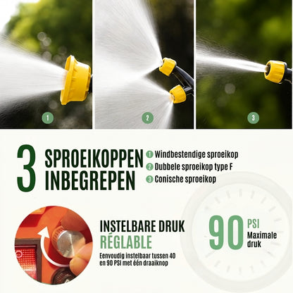 Accu-rugspuit 16 L