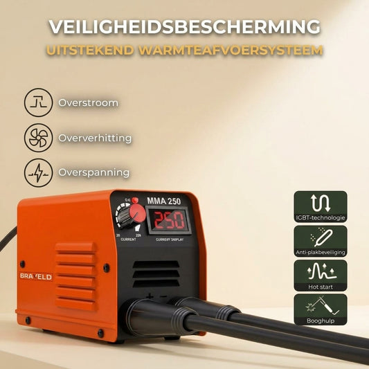 MMA Inverter Lasapparaat 250A