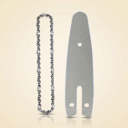 Ketting en zaagblad voor mini-kettingzaag